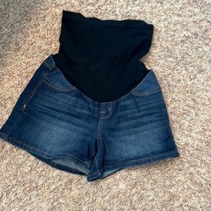 Maternity Jean Shorts